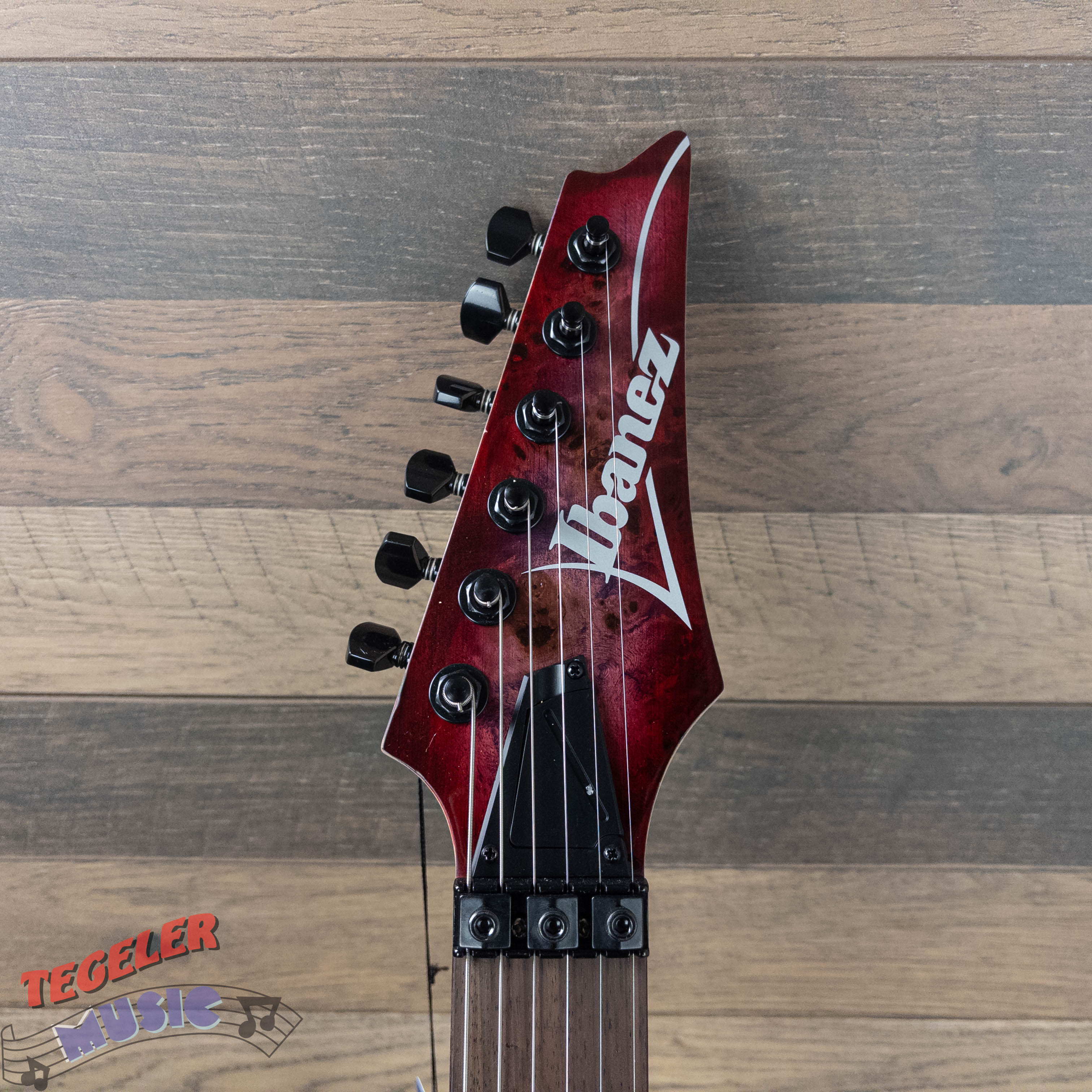 Ibanez RG470PB-REB Electric Guitar, Floyd Rose Bridge, Red Eclipse Burst Finish
