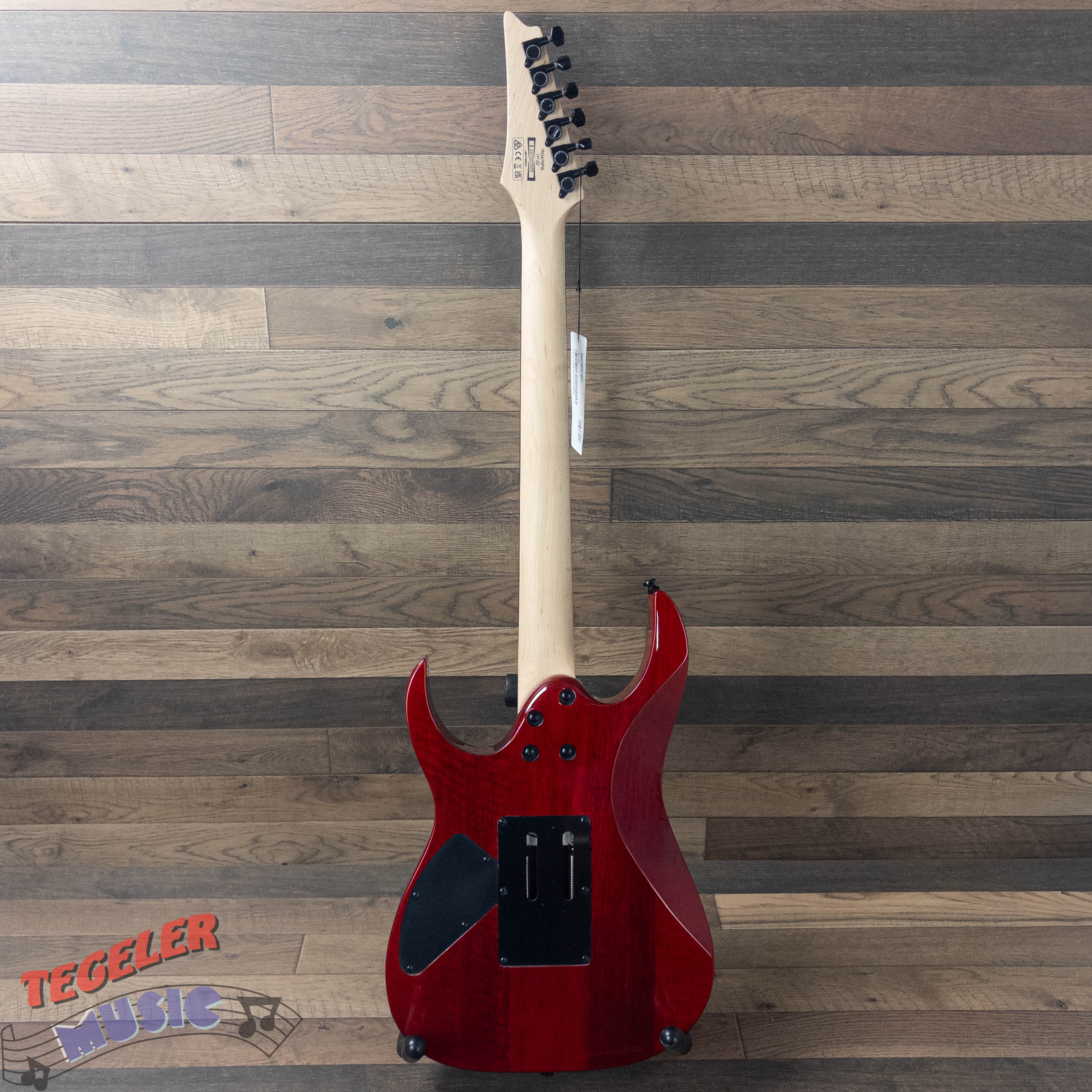Ibanez RG470PB-REB Electric Guitar, Floyd Rose Bridge, Red Eclipse Burst Finish