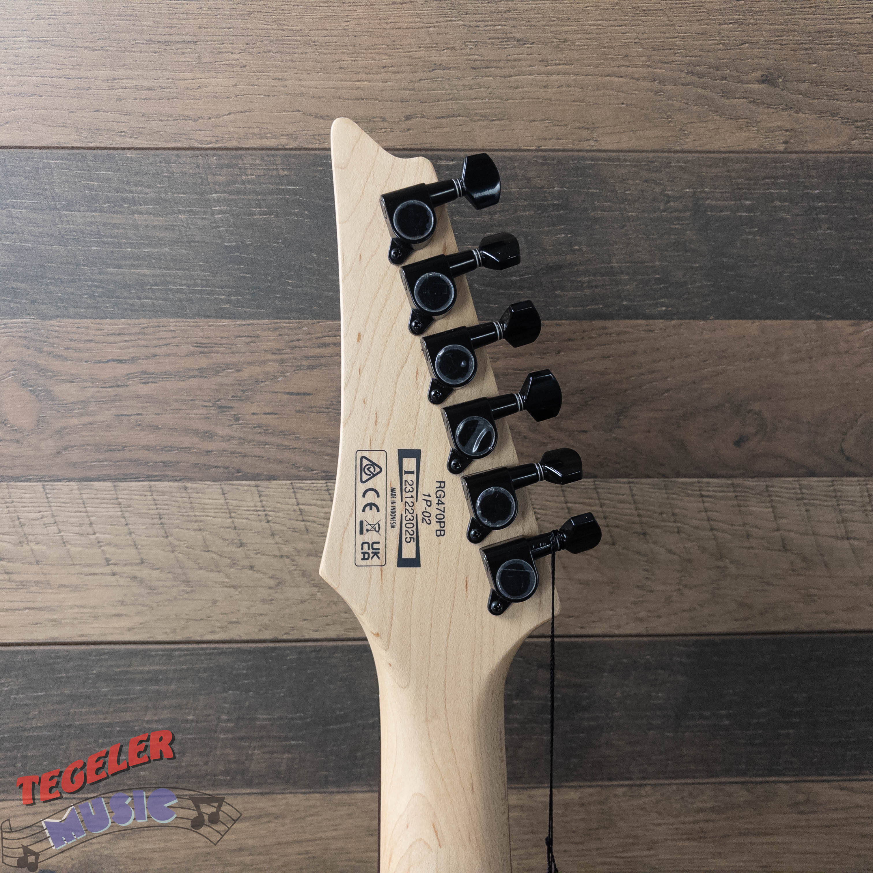 Ibanez RG470PB-REB Electric Guitar, Floyd Rose Bridge, Red Eclipse Burst Finish