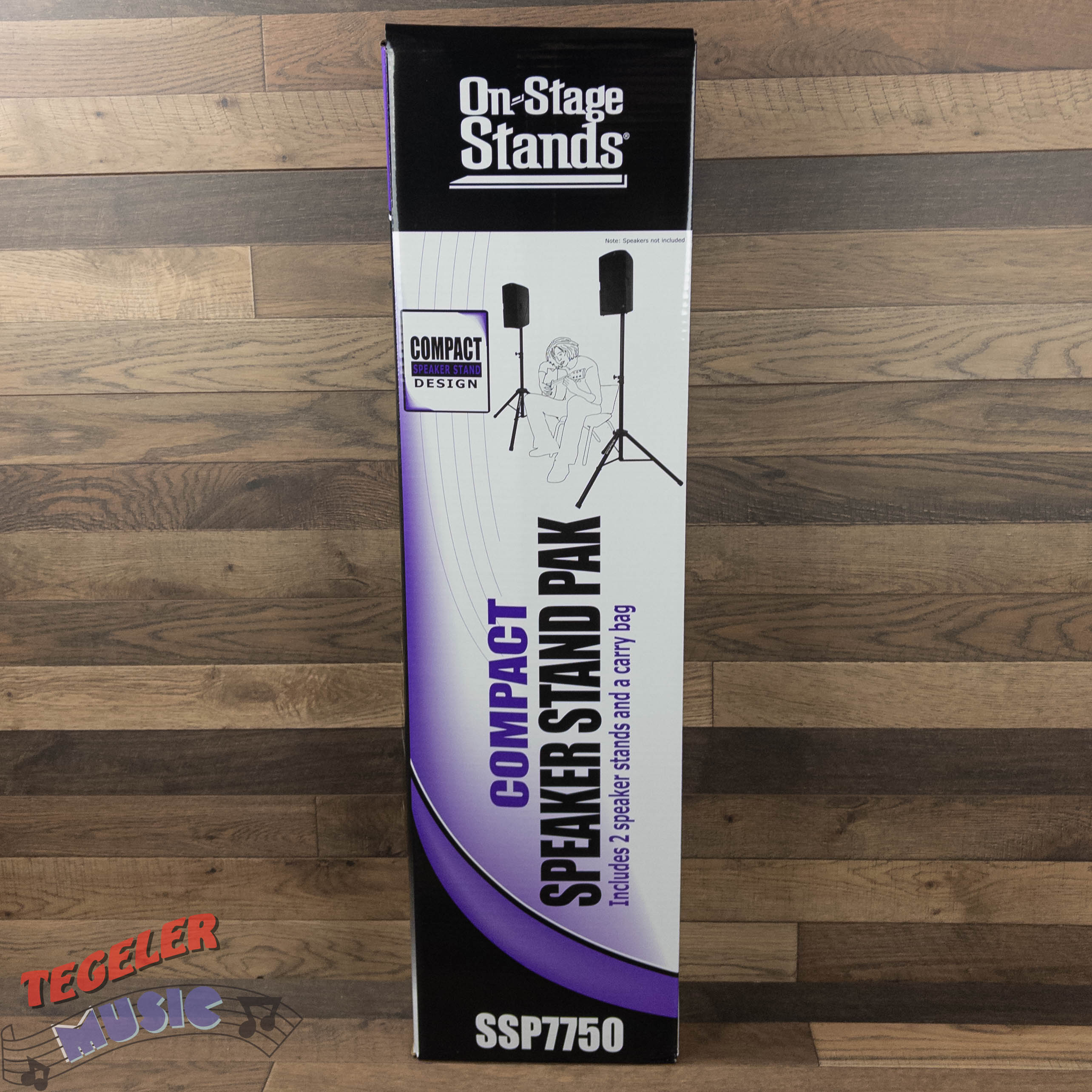 On-Stage Stands SSP7750 Compact Speaker Stand Pack