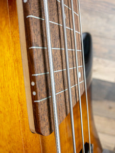 DAMAGED Ibanez SR370EF-BBT 4-String FRETLESS Electric Bass Guitar BBT : Brown Burst