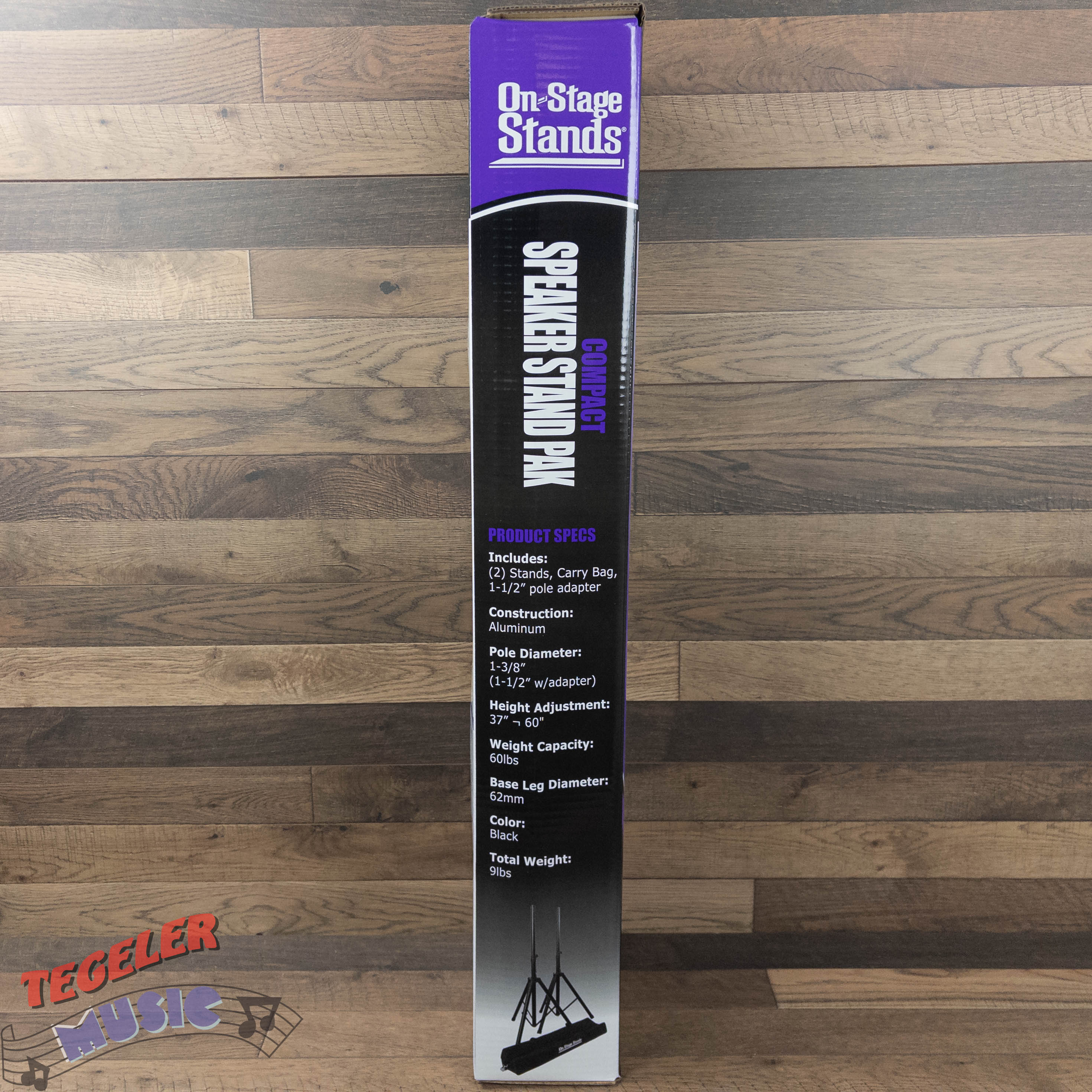 On-Stage Stands SSP7750 Compact Speaker Stand Pack