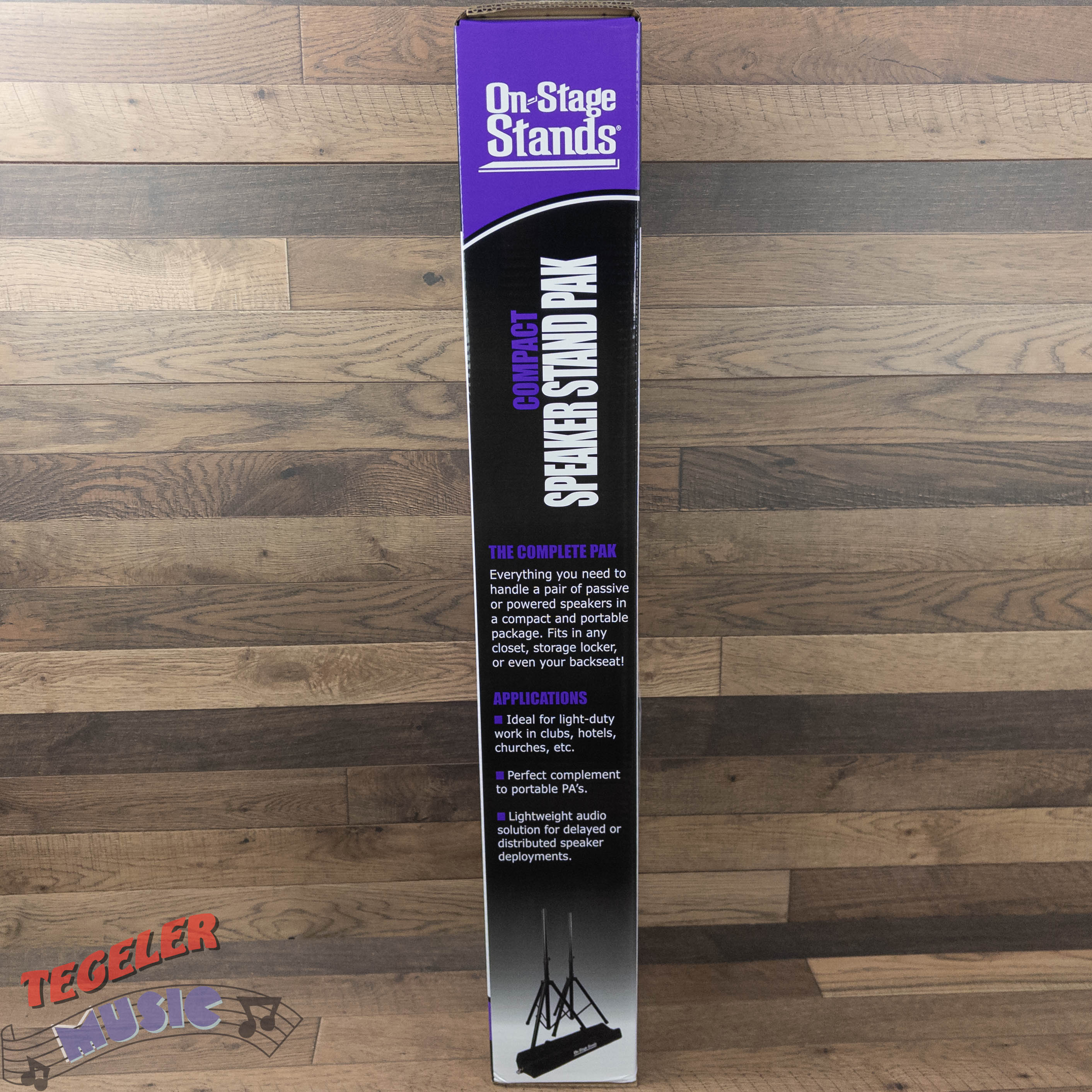 On-Stage Stands SSP7750 Compact Speaker Stand Pack