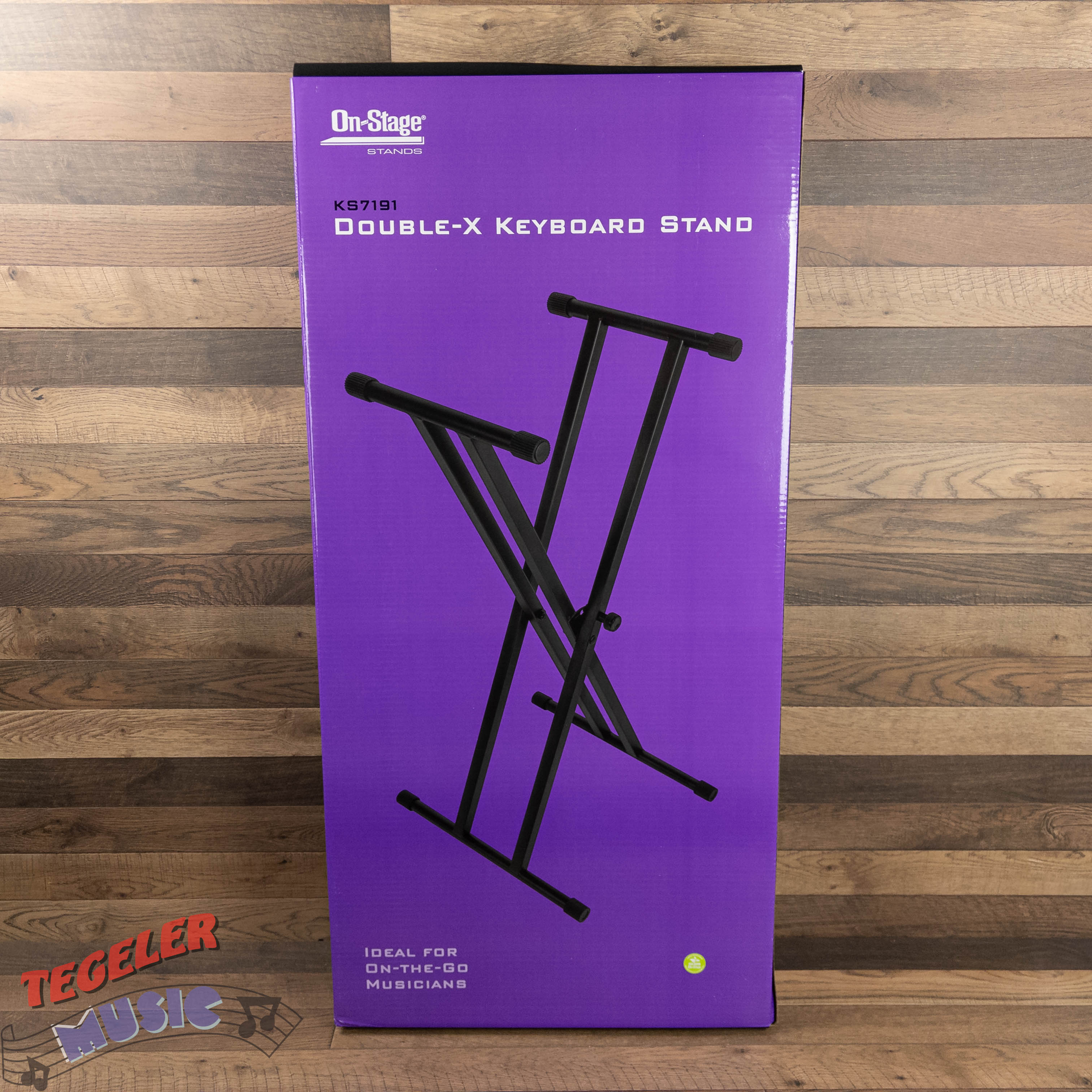 On-Stage Stands KS7191 Double-X Keyboard Stand