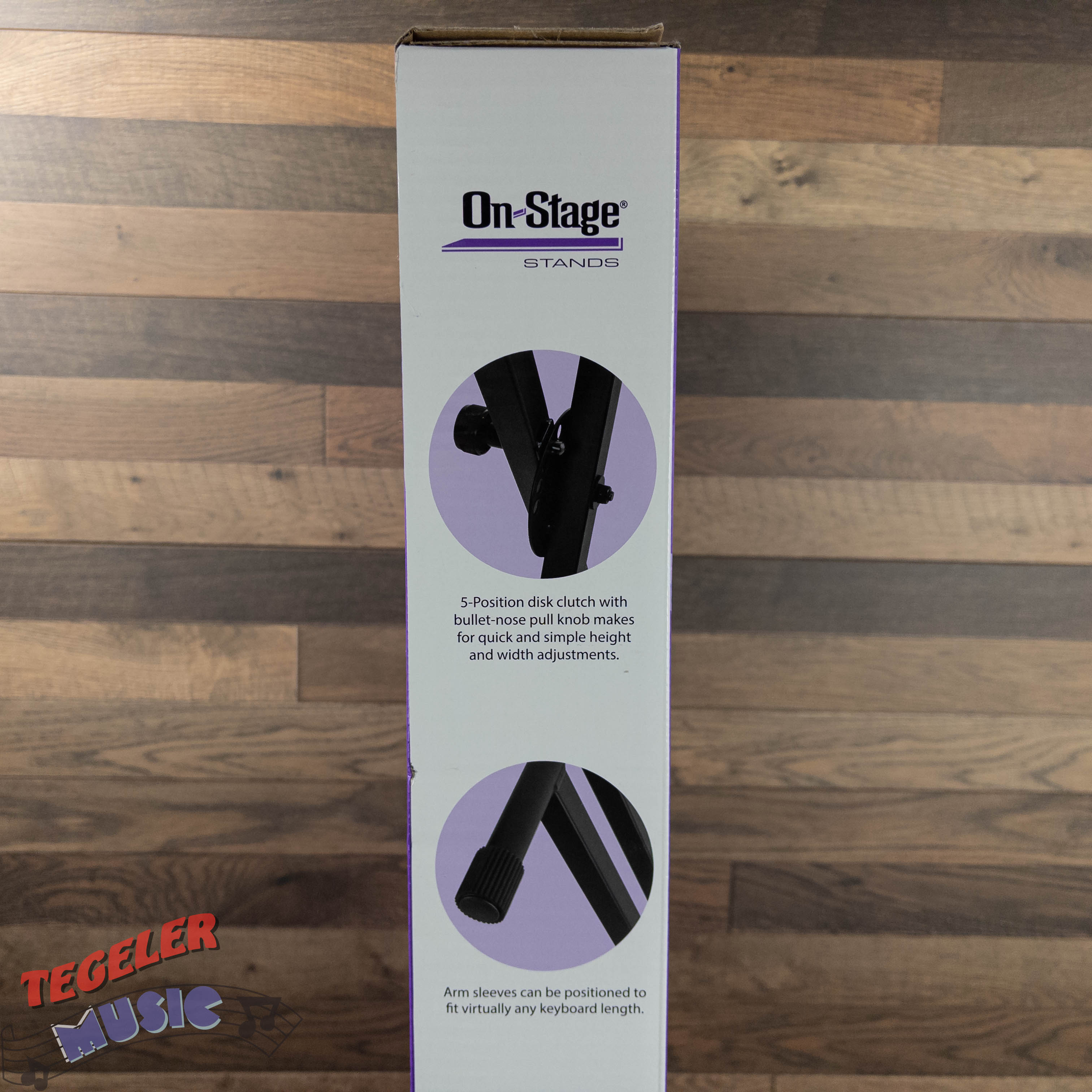 On-Stage Stands KS7191 Double-X Keyboard Stand