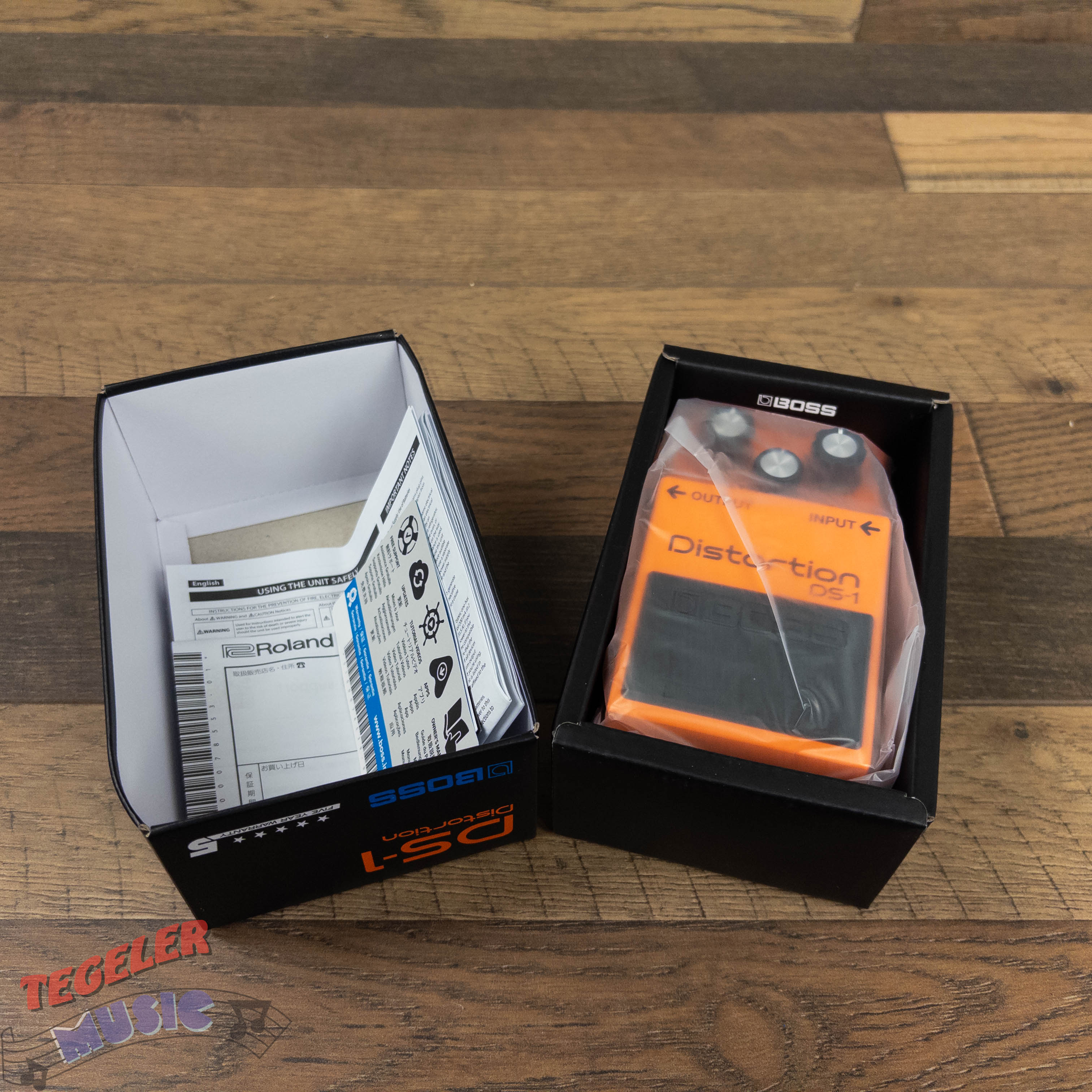 Boss DS-1 Distortion Pedal – Tegeler Music