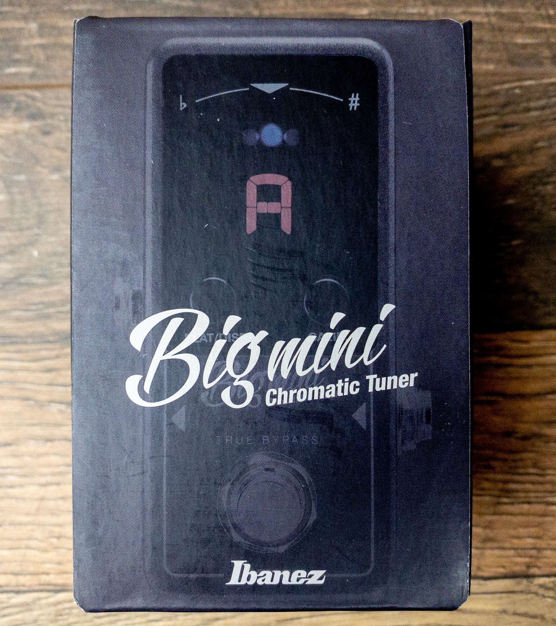 Ibanez BIGMINI Big Mini Chromatic Pedal Guitar Tuner