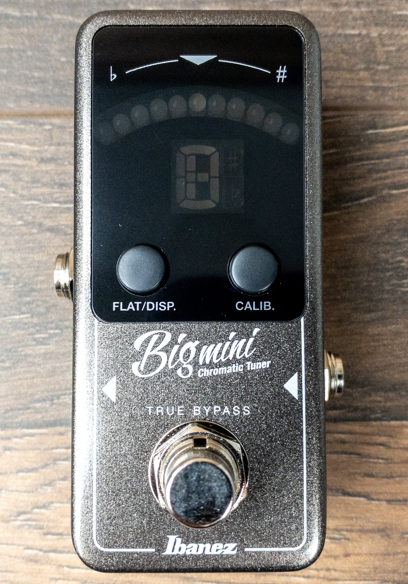 ibanez tuner pedal Ibanez BIGMINI Big Mini Chromatic Pedal Guitar Tuner – Tegeler Music