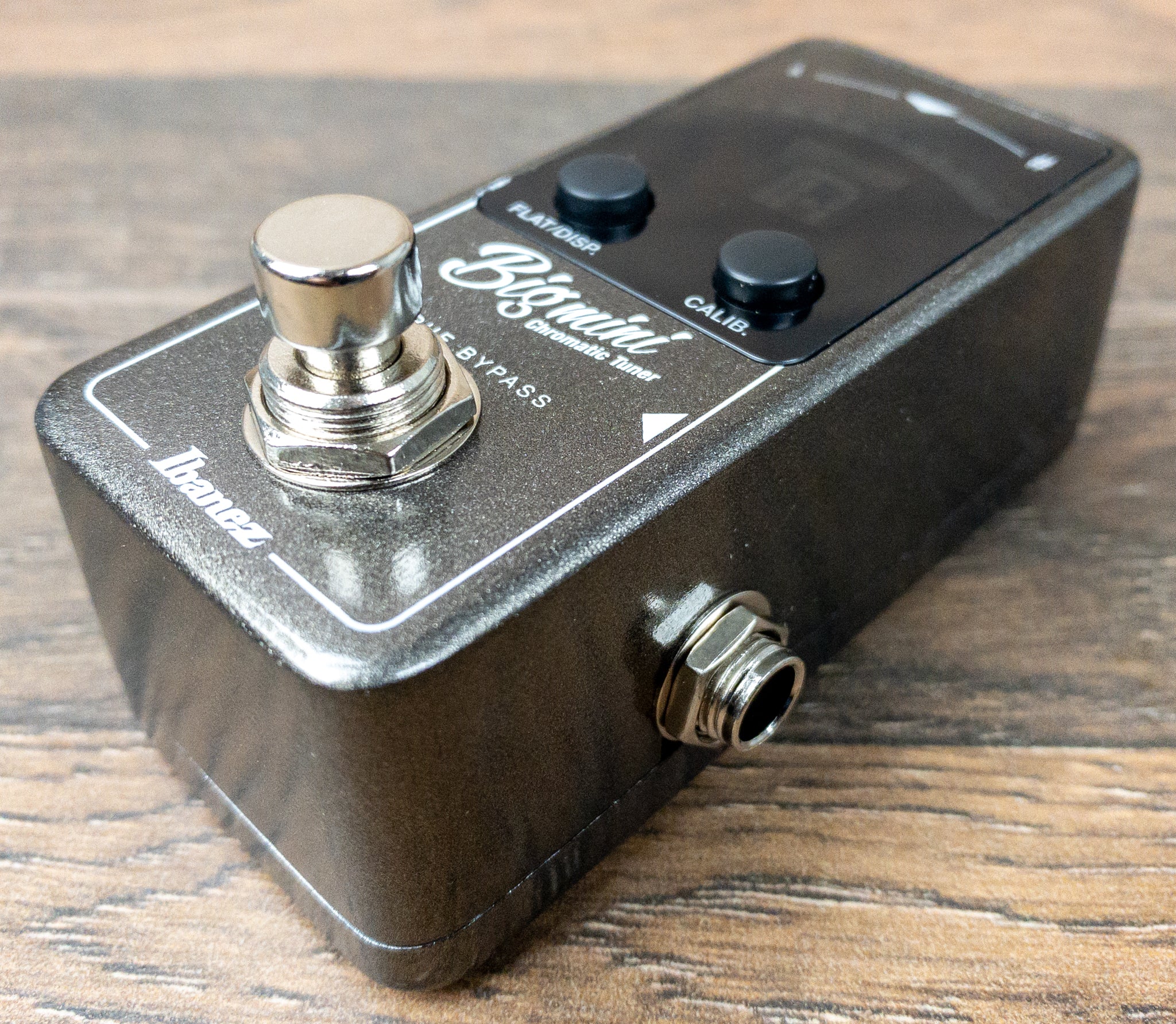 ibanez tuner pedal Ibanez BIGMINI Big Mini Chromatic Pedal Guitar Tuner – Tegeler Music