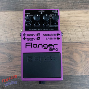 Boss BF-3 Flanger Guitar Effect Pedal – Tegeler Music