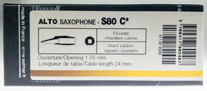 Selmer Paris S80 C* S402C1 Hard Rubber Alto Saxophone Mouthpiece