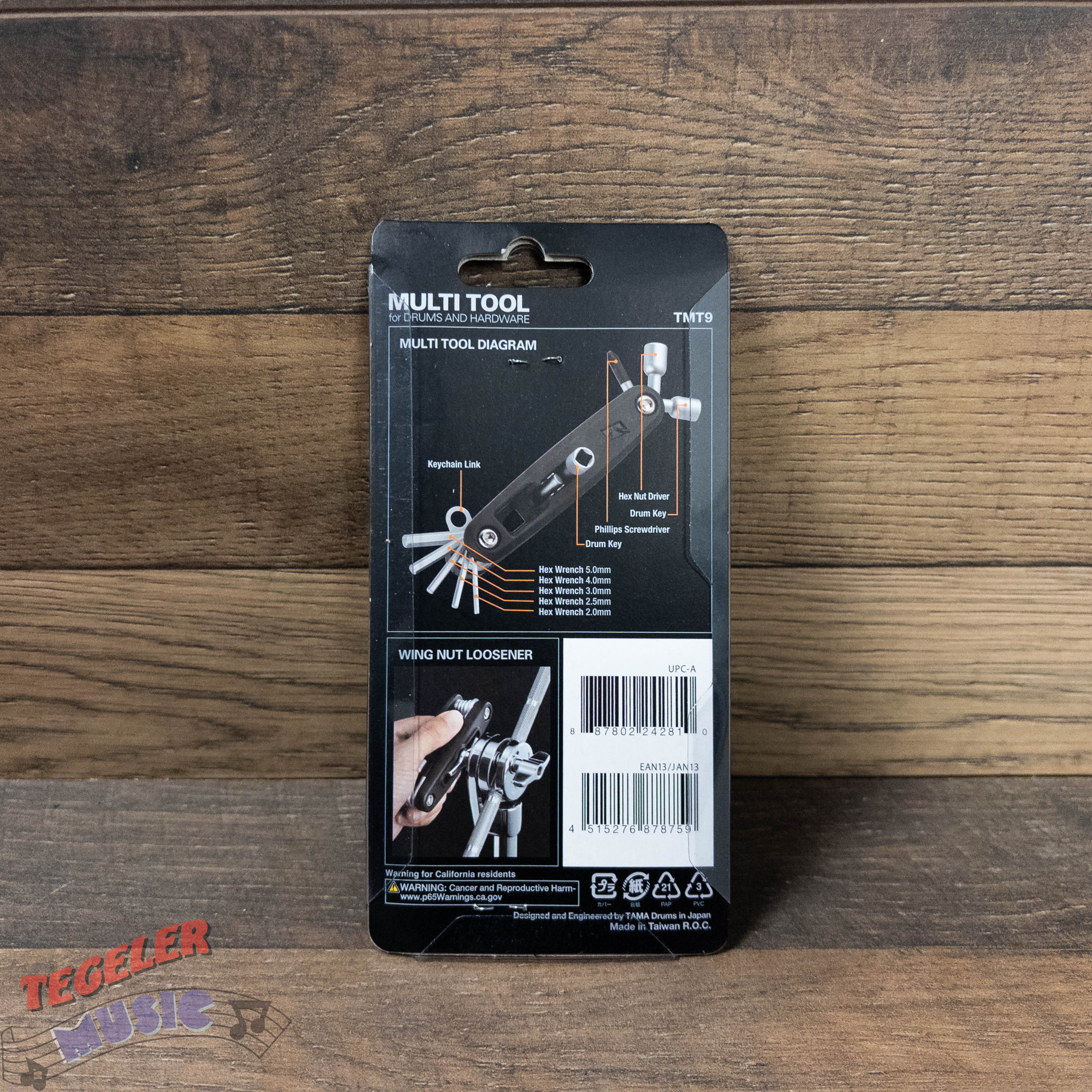 Tama TMT9 Multi Tool for Drums and Hardware – Tegeler Music