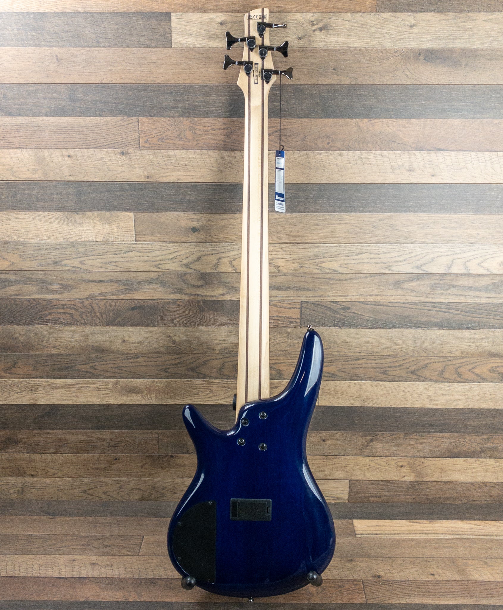 Ibanez SR405EQM-SLG Right-Handed 5-String Bass Guitar Surreal Blue Burst Gloss