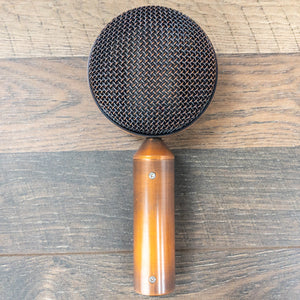 Used Peavey RAC-1 Ribbon Microphone Copper Finish Figure 8 Polar Pattern w/Case