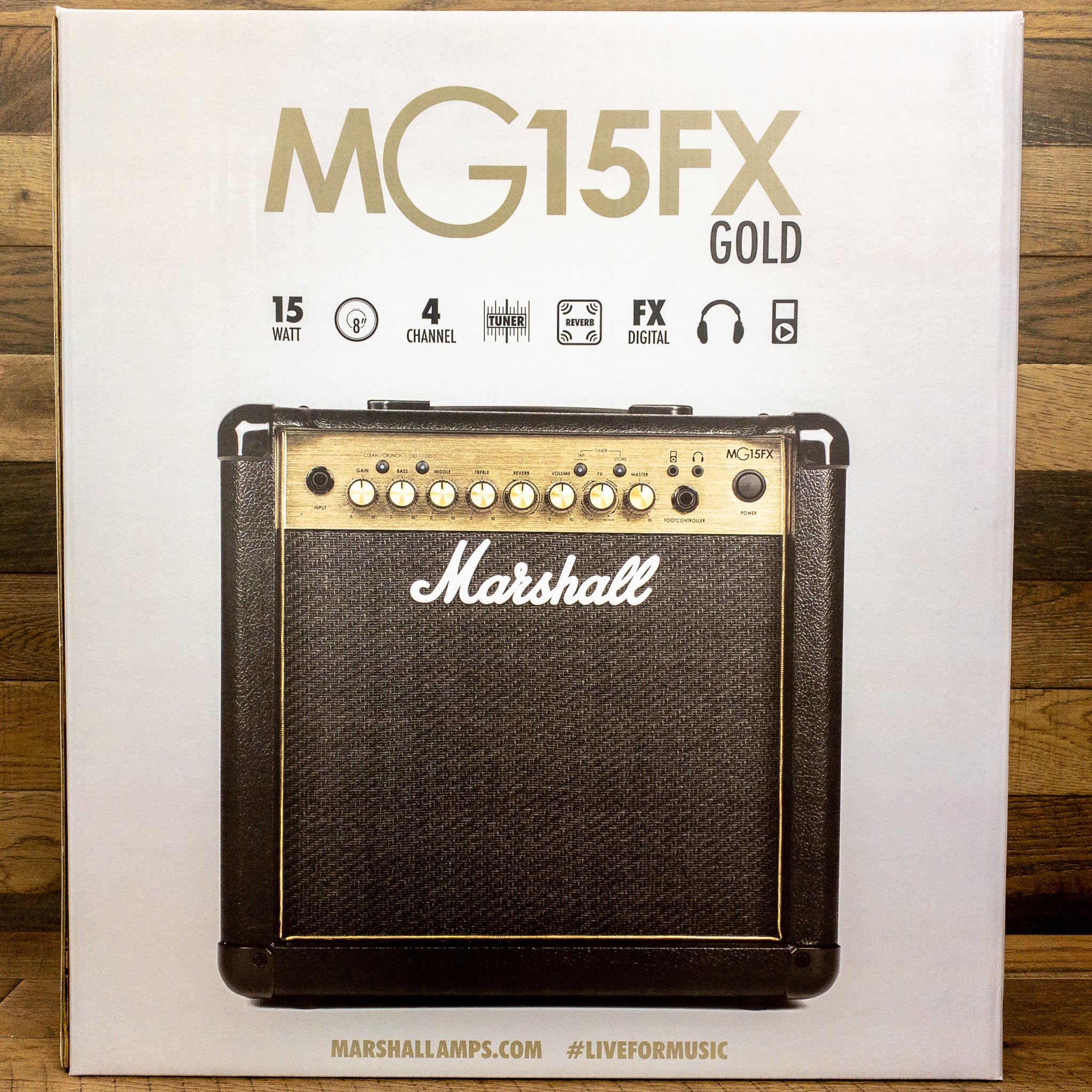 Marshall MG15GFX Electric Guitar Amplifier 15 Watt Built in Programmable Effects