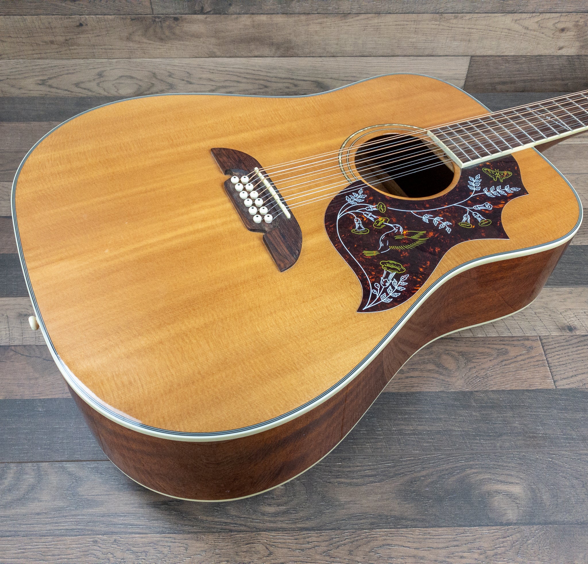 Used Alvarez AD60S12 12 String Acoustic Guitar w/Barcode Tag & Original Warranty Card