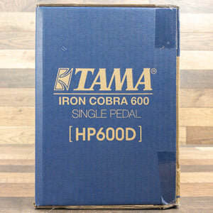 Tama HP600D Single Bass Drum Pedal Iron Cobra 600 Series Dual Chain w/Duo Glide