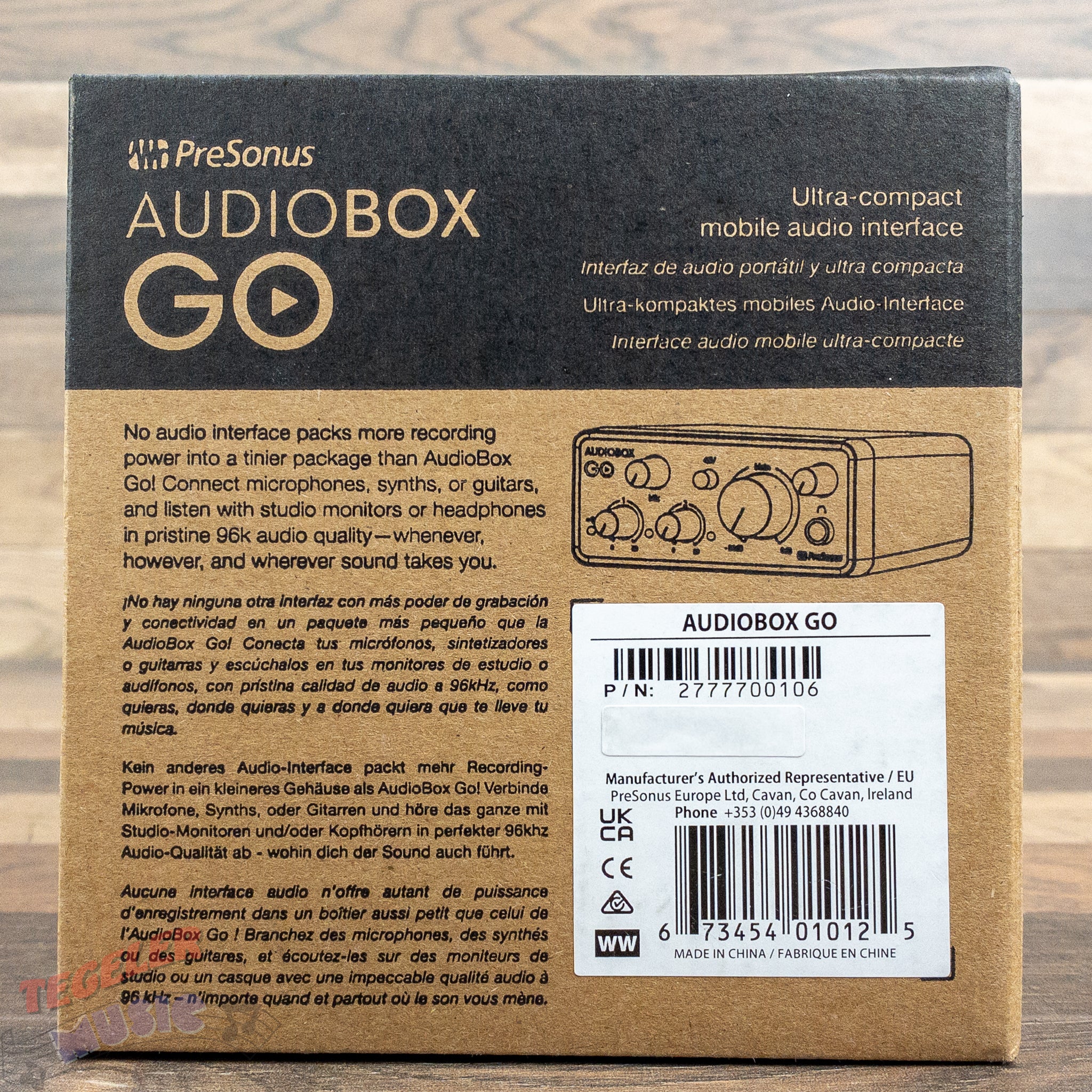 Audiobox Pc PreSonus AudioBox GO Compact Portable 2x2 USB Audio Computer Interface ...