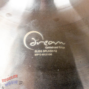 Dream BSP12 Bliss 12" Splash Cymbal - Used as Demo in Store