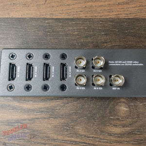 Used Blackmagic Design ATEM Television Studio Video Switcher 6 Input HDMI & SDI 1080p