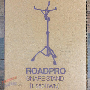 Tama HS80HWN Concert Snare Stand Extended Height Roadpro Series Double Braced