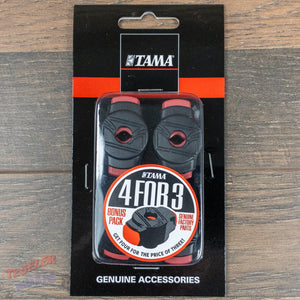 TAMA QC8B4 Quick-Set Cymbal Mate M8 Threads Quick-Release Cymbal Nuts, 4-Pack
