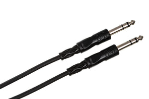 Hosa CSS103 Cable, 1/4" TRS-TRS Stereo Balanced Patch Cable