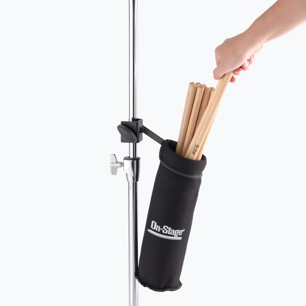 On-Stage DA-100 Drumstick Holder, Clamps On to Drum Hardware and other Stands