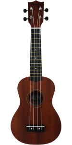 Amahi DDUK11C Mahoghany Concert Ukelele w/Bag