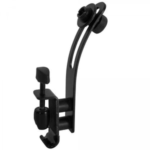 On-Stage Stands DM-50 Drum Rim Microphone Mount with Padded Contact Points