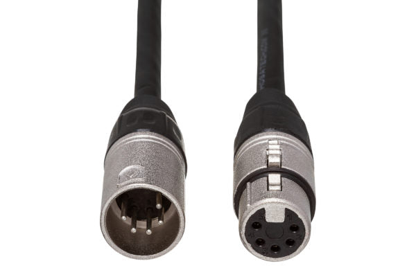 Hosa DMX-512 5 pin DMX Data Cable 25ft XLR5M - XLR5F Impedance: 110-ohm