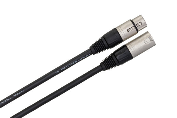 Hosa DMX-512 5 pin DMX Data Cable 25ft XLR5M - XLR5F Impedance: 110-ohm