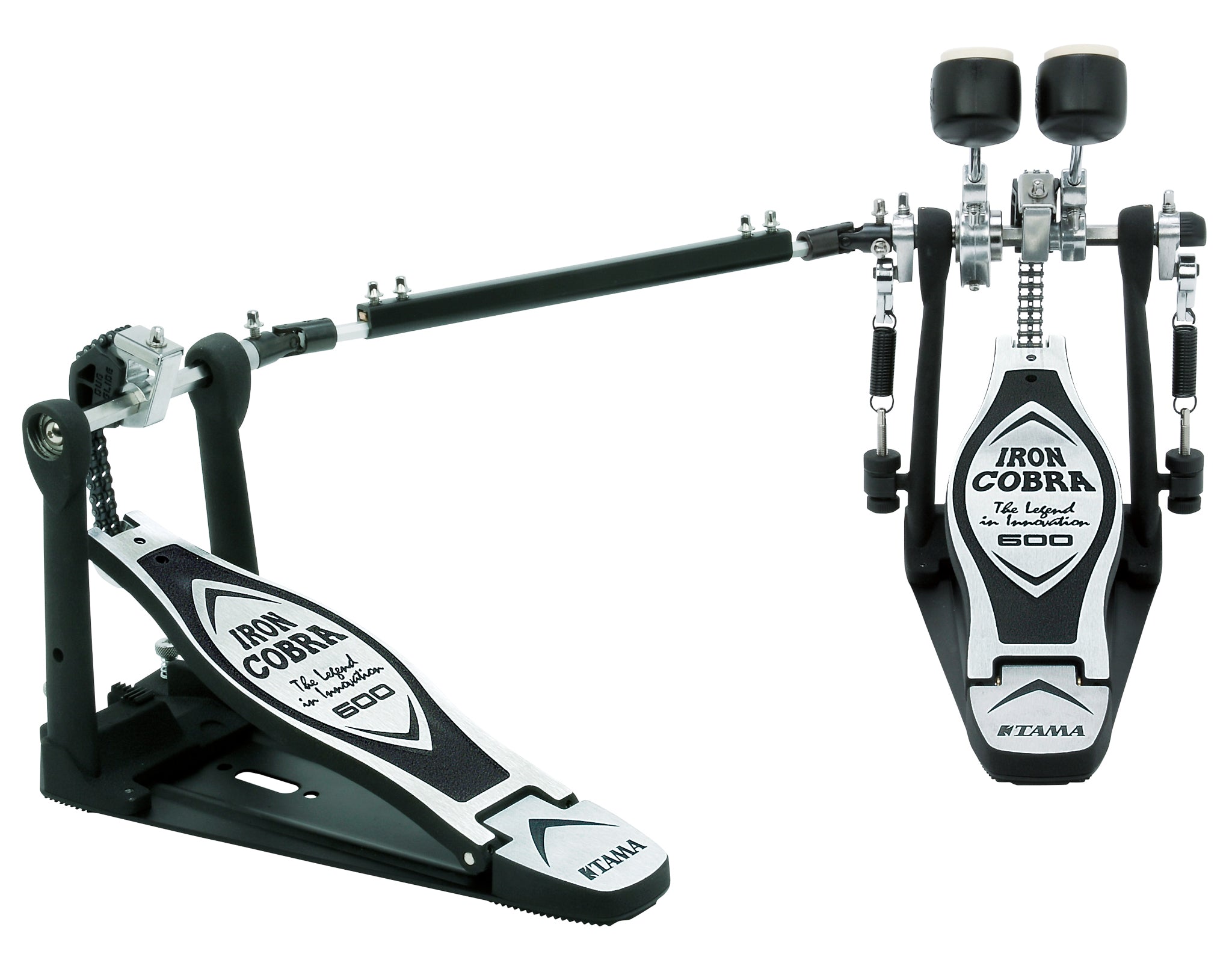 Tama HP600DTW Twin Bass Drum Pedal Iron Cobra 600 Series Double Chain Duo Glide