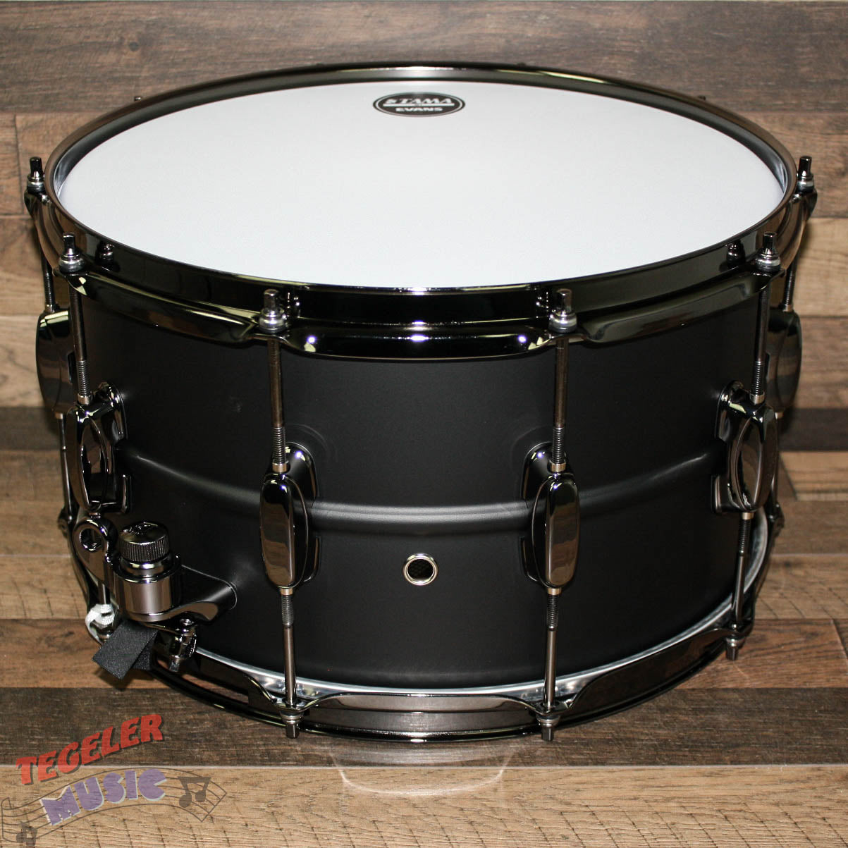 TAMA S.L.P. Big Black Steel Snare Drum (LST148) 14