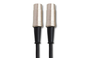 HOSA MID-510 Pro MIDI Cable 10' 5 Pin DIN to Same Serviceable Metal Ends