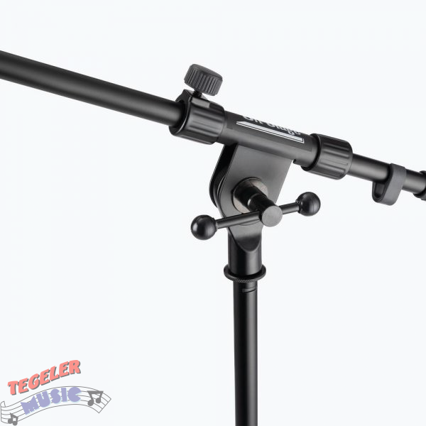 On Stage Stands MSA7020TB Telescoping Mic Boom Arm, Black