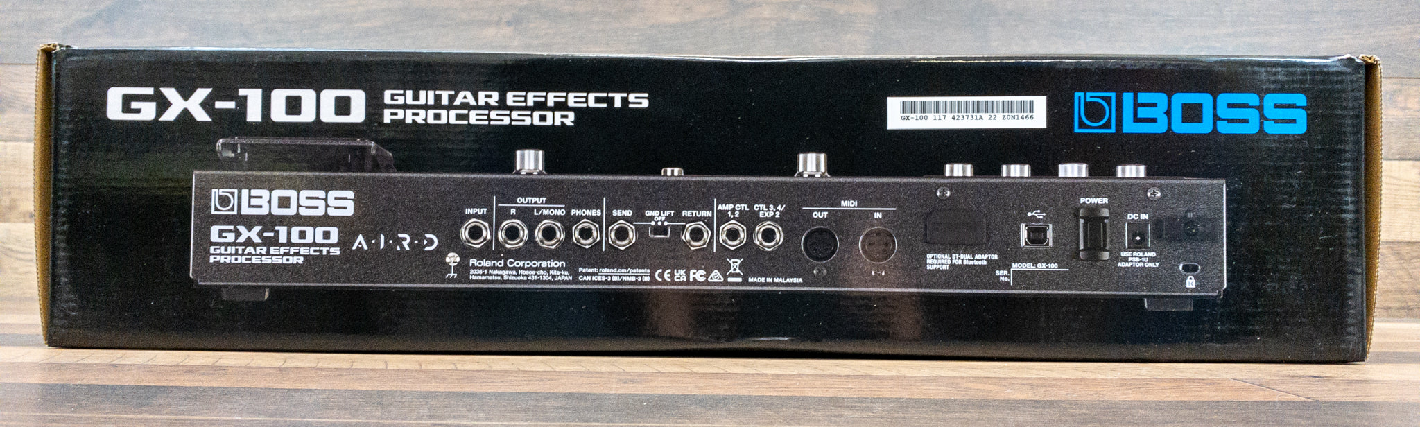 Roland / Boss GX-100 Guitar Multi-Effects Processor with Color Touch Display