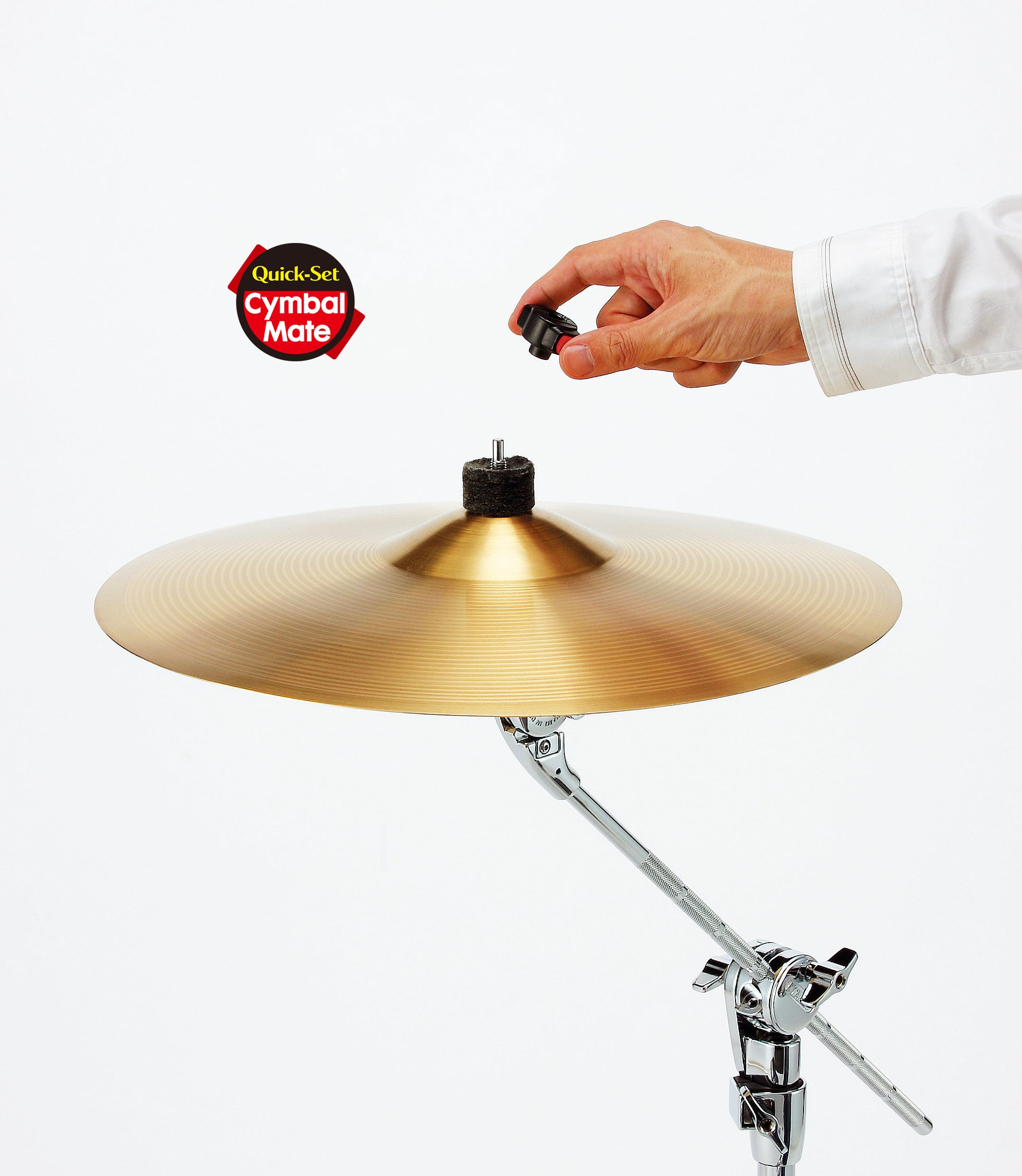 TAMA QC8B4 Quick-Set Cymbal Mate M8 Threads Quick-Release Cymbal Nuts, 4-Pack