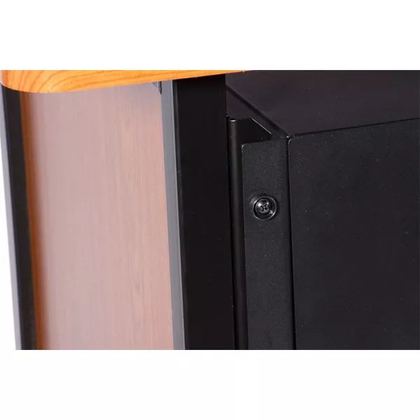 On-Stage RDLS4000 Rack Drawer 4 Space Shallow Depth Locking Powder Coated Steel