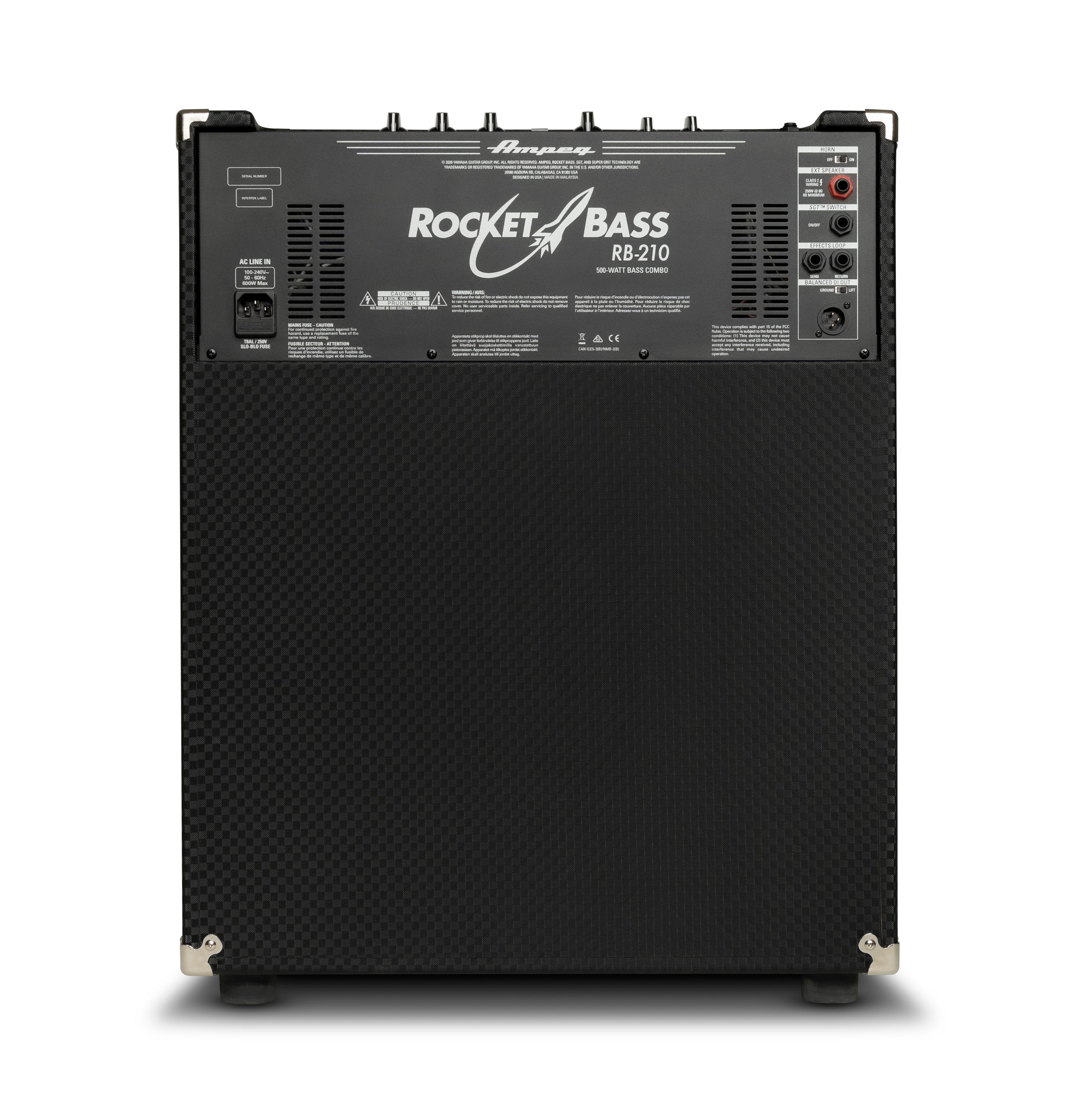 Ampeg Rocket Bass 210 Combo Bass Amplifier 500 Watts w/Custom Eminence Speakers
