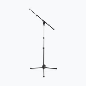 On Stage Stands MS500 Adjustable Travel Mic Stand, Black, Powder Coat Finish
