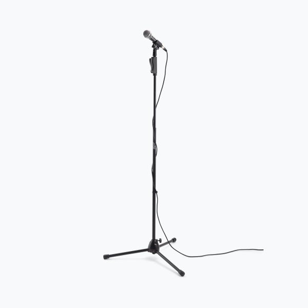 On Stage Stands MS7540 One-Handed Mic Stand with a Tripod Base