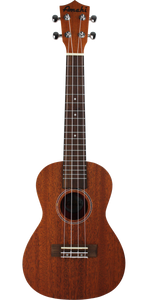 Amahi UKC-3 Mahoghany Concert Ukelele w/Bag, Stained finish, Traditional Shape