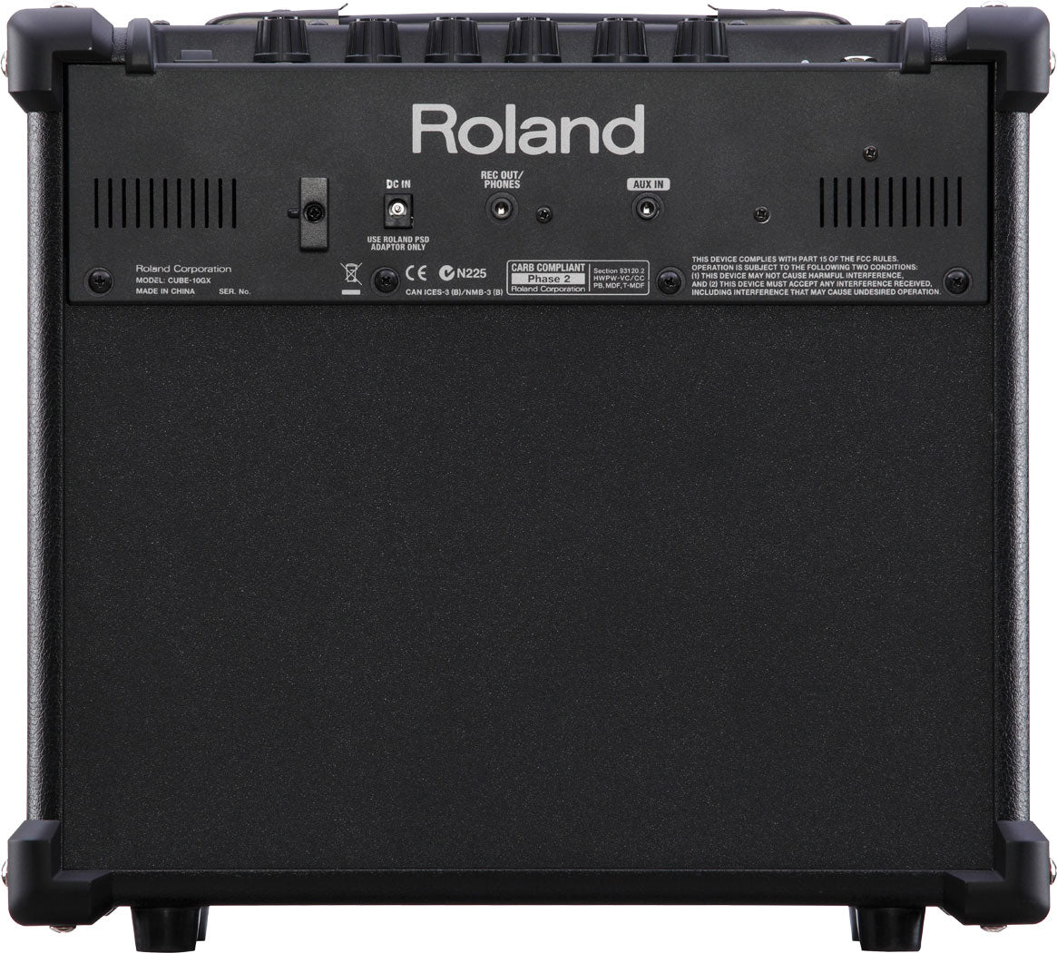 Roland CUBE-10GX 10 Watt Guitar Amplifier, w/ COSM Preset Amp Types