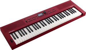 Roland GO:KEYS 3-RD Portable Music Creation Keyboard 61 Keys, Red