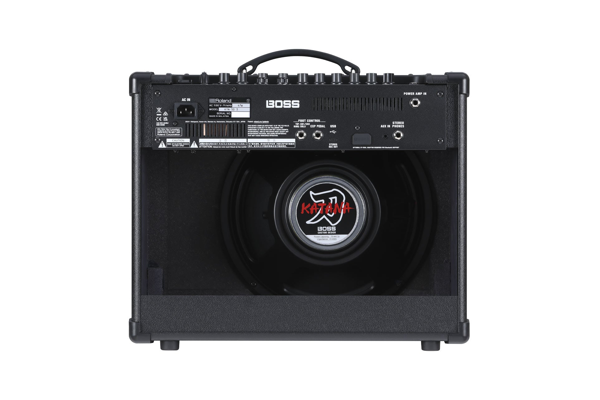 BOSS KTN-503 Katana 50 Gen 3 50W 1x12 Guitar Combo Amp