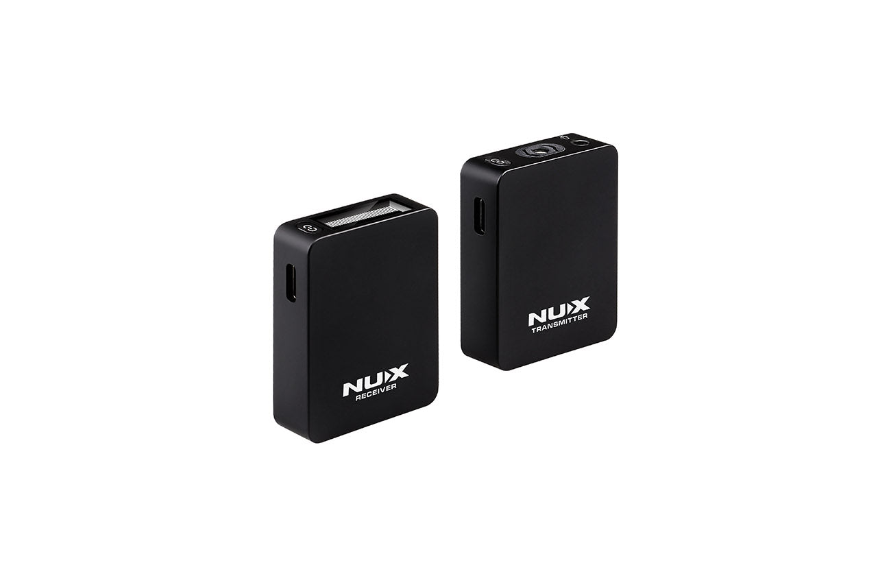 NUX B-10 VLOG 2.4GHz Wireless Lavalier/Lapel Style Microphone System