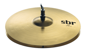 Sabian SBR 14" Hi-Hat Cymbal Pair SBR1402 Brass, Natural Finish