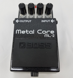 Boss ML-2 Metal Core Guitar Effect Pedal Ultra Heavy Distortion