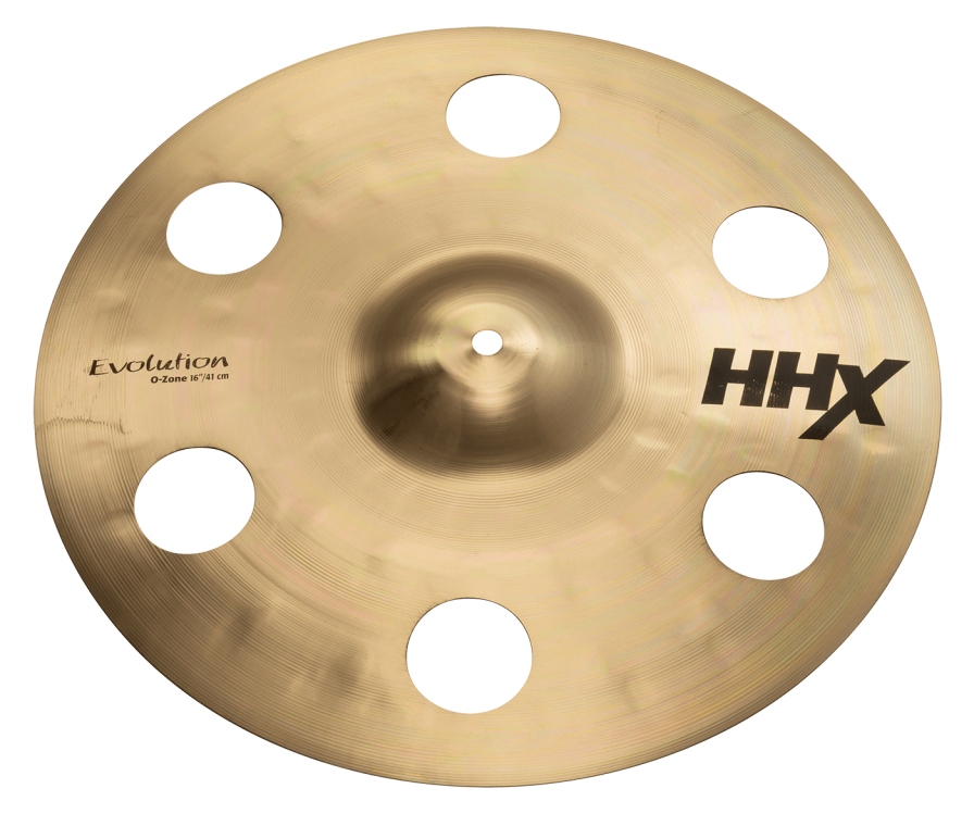 Sabian 11600XEB 16" HHX Evolution O-Zone Crash Cymbal Dave Weckl Signature